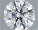 Natural Diamond 0.44 Carats, Round with Excellent Cut, D Color, SI1 Clarity and Certified by GIA