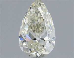Picture of Natural Diamond 0.42 Carats, Pear with  Cut, I Color, VVS2 Clarity and Certified by IGI