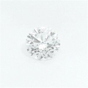 Picture of Natural Diamond 0.52 Carats, Round with Very Good Cut, D Color, SI1 Clarity and Certified by IGI