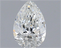 Natural Diamond 0.40 Carats, Pear with  Cut, G Color, SI1 Clarity and Certified by GIA