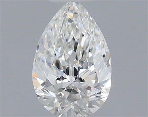 Picture of Natural Diamond 0.40 Carats, Pear with  Cut, G Color, SI1 Clarity and Certified by GIA