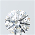 Del inventario de diamantes de laboratorio, 1.55 quilates, Redondo , Color G, claridad SI1 y certificado IGI