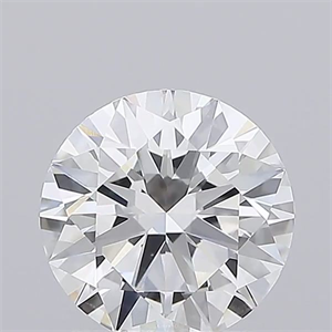 Picture of Lab Grown Diamond 1.50 Carats, Round with Excellent Cut, E Color, VVS2 Clarity and Certified by IGI