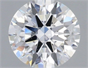 Lab Grown Diamond 0.91 Carats, Round with Ideal Cut, F Color, VS2 Clarity and Certified by IGI