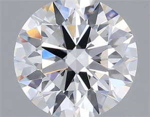 Picture of Lab Grown Diamond 0.78 Carats, Round with Ideal Cut, D Color, VVS2 Clarity and Certified by IGI