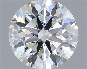Picture of Lab Grown Diamond 0.79 Carats, Round with Ideal Cut, D Color, VS1 Clarity and Certified by IGI
