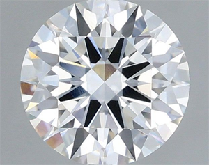 Picture of Lab Grown Diamond 1.08 Carats, Round with Ideal Cut, E Color, VVS2 Clarity and Certified by IGI