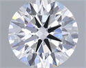 Del inventario de diamantes de laboratorio, 0.73 quilates, Redondo , Color D, claridad SI1 y certificado IGI