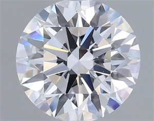 Picture of Lab Grown Diamond 0.93 Carats, Round with Ideal Cut, E Color, VVS2 Clarity and Certified by IGI