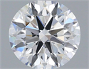 Lab Grown Diamond 0.75 Carats, Round with Ideal Cut, D Color, VVS1 Clarity and Certified by IGI