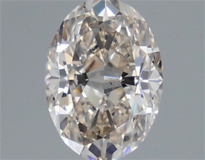 Picture of Natural Diamond 1.01 Carats, Oval with  Cut, K Color, VS1 Clarity and Certified by IGI