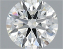 Diamante Natural 0.43 quilates, Redondo , Color H, claridad VS1 y certificado IGI