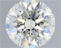 Diamante Natural 0.71 quilates, Redondo , Color J, claridad VS2 y certificado IGI