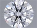 Natural Diamond 0.49 Carats, Round with Very Good Cut, D Color, VVS1 Clarity and Certified by GIA