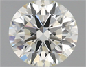 Natural Diamond 0.94 Carats, Round with Excellent Cut, L Color, VVS2 Clarity and Certified by GIA