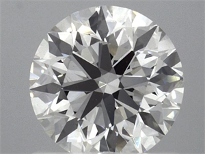 Picture of Natural Diamond 0.98 Carats, Round with Excellent Cut, G Color, SI2 Clarity and Certified by GIA
