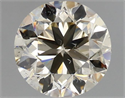 Natural Diamond 1.50 Carats, Round with Very Good Cut, L Color, SI1 Clarity and Certified by IGI