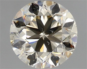 Picture of Natural Diamond 1.50 Carats, Round with Very Good Cut, L Color, SI1 Clarity and Certified by IGI