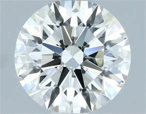 Picture of Natural Diamond 1.01 Carats, Round with Excellent Cut, H Color, VVS2 Clarity and Certified by IGI