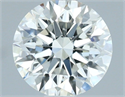 Natural Diamond 1.08 Carats, Round with Excellent Cut, H Color, VVS2 Clarity and Certified by IGI
