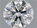 Natural Diamond 0.71 Carats, Round with Very Good Cut, G Color, I1 Clarity and Certified by IGI