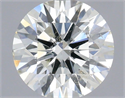 Natural Diamond 0.80 Carats, Round with Excellent Cut, I Color, SI2 Clarity and Certified by IGI