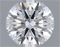 Lab Grown Diamond 1.28 Carats, Round with Ideal Cut, E Color, VVS1 Clarity and Certified by IGI
