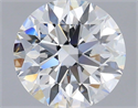 Del inventario de diamantes de laboratorio, 1.55 quilates, Redondo , Color E, claridad VVS2 y certificado IGI