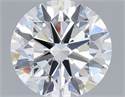 Lab Grown Diamond 1.50 Carats, Round with Excellent Cut, D Color, VVS2 Clarity and Certified by IGI