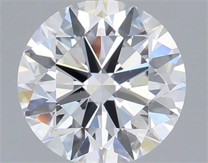 Picture of Lab Grown Diamond 1.50 Carats, Round with Excellent Cut, D Color, VVS2 Clarity and Certified by IGI