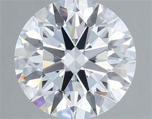 Picture of Lab Grown Diamond 1.22 Carats, Round with Ideal Cut, D Color, VVS1 Clarity and Certified by IGI