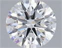 Lab Grown Diamond 1.22 Carats, Round with Ideal Cut, D Color, VS1 Clarity and Certified by IGI
