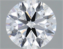 Del inventario de diamantes de laboratorio, 2.01 quilates, Redondo , Color D, claridad VVS2 y certificado IGI