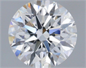Del inventario de diamantes de laboratorio, 1.50 quilates, Redondo , Color D, claridad VS2 y certificado IGI