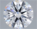 Lab Grown Diamond 1.53 Carats, Round with Ideal Cut, D Color, VVS2 Clarity and Certified by IGI