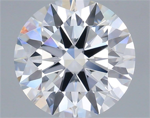 Picture of Lab Grown Diamond 1.53 Carats, Round with Ideal Cut, D Color, VVS2 Clarity and Certified by IGI
