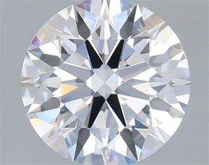 Picture of Lab Grown Diamond 1.56 Carats, Round with Ideal Cut, D Color, VVS2 Clarity and Certified by IGI