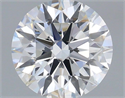 Del inventario de diamantes de laboratorio, 1.54 quilates, Redondo , Color D, claridad VVS2 y certificado IGI