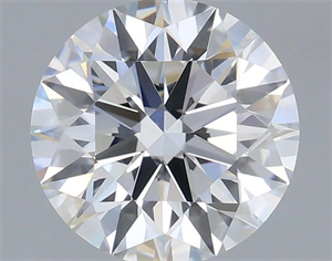 Picture of Lab Grown Diamond 1.54 Carats, Round with Ideal Cut, D Color, VVS2 Clarity and Certified by IGI
