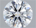 Lab Grown Diamond 1.50 Carats, Round with Ideal Cut, D Color, VVS2 Clarity and Certified by IGI