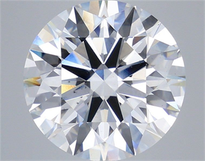 Picture of Lab Grown Diamond 7.05 Carats, Round with Ideal Cut, E Color, VS2 Clarity and Certified by IGI