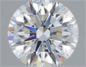 Lab Grown Diamond 1.05 Carats, Round with Ideal Cut, E Color, VVS1 Clarity and Certified by IGI