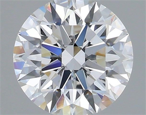 Picture of Lab Grown Diamond 1.05 Carats, Round with Ideal Cut, E Color, VVS1 Clarity and Certified by IGI