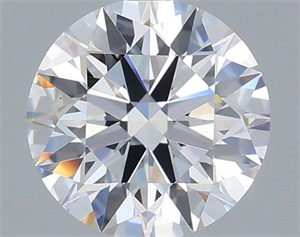 Picture of Lab Grown Diamond 1.51 Carats, Round with Ideal Cut, D Color, VVS2 Clarity and Certified by IGI