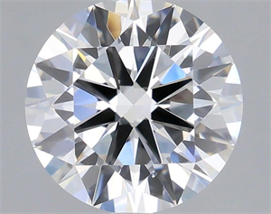Picture of Lab Grown Diamond 1.55 Carats, Round with Ideal Cut, D Color, VVS2 Clarity and Certified by IGI