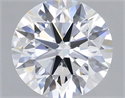 Lab Grown Diamond 1.50 Carats, Round with Ideal Cut, D Color, VS1 Clarity and Certified by IGI
