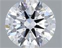 Lab Grown Diamond 1.51 Carats, Round with Ideal Cut, D Color, VS1 Clarity and Certified by IGI