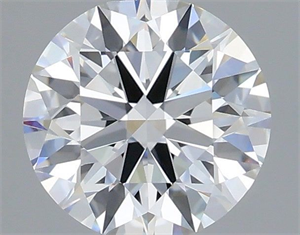 Picture of Lab Grown Diamond 1.05 Carats, Round with Ideal Cut, E Color, VVS1 Clarity and Certified by IGI