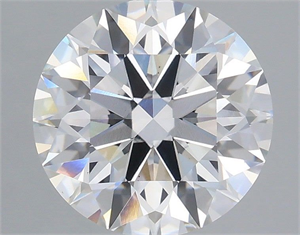 Picture of Lab Grown Diamond 3.04 Carats, Round with Ideal Cut, F Color, VS2 Clarity and Certified by IGI