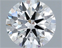 Del inventario de diamantes de laboratorio, 1.08 quilates, Redondo , Color F, claridad VVS2 y certificado IGI